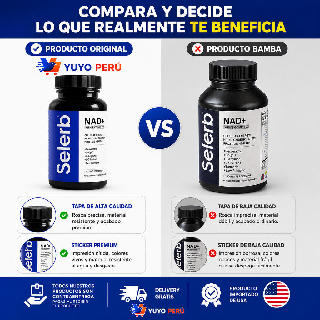 NAD+ MEN'S COMPLEX - 60 CAPSULAS
