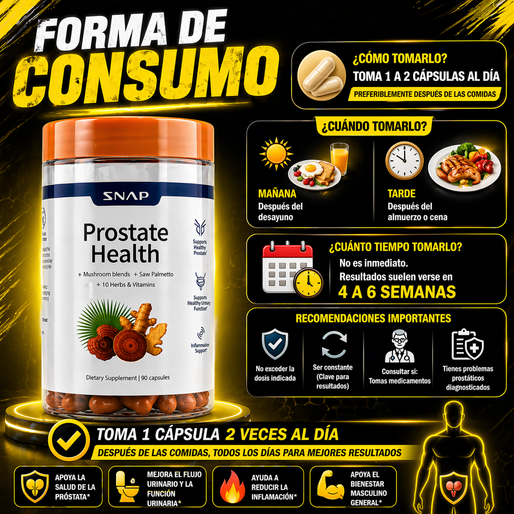 PROSTATE HEALTH - 90 CAPSULAS