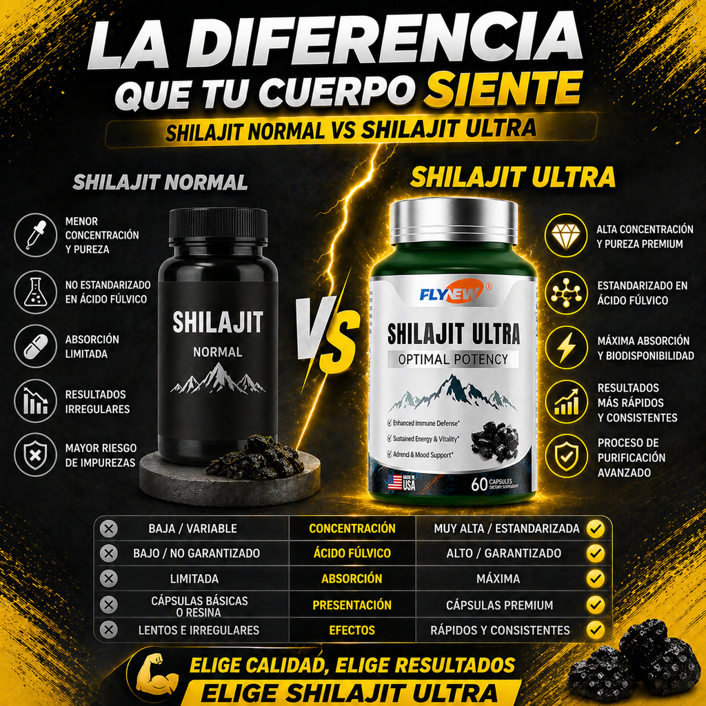 SHILAJIT ULTRA - 60 CAPSULAS