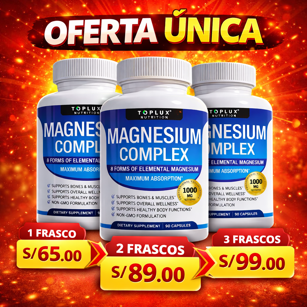 MAGNESIUM COMPLEX 8 EN 1 - 90 CAPSULAS