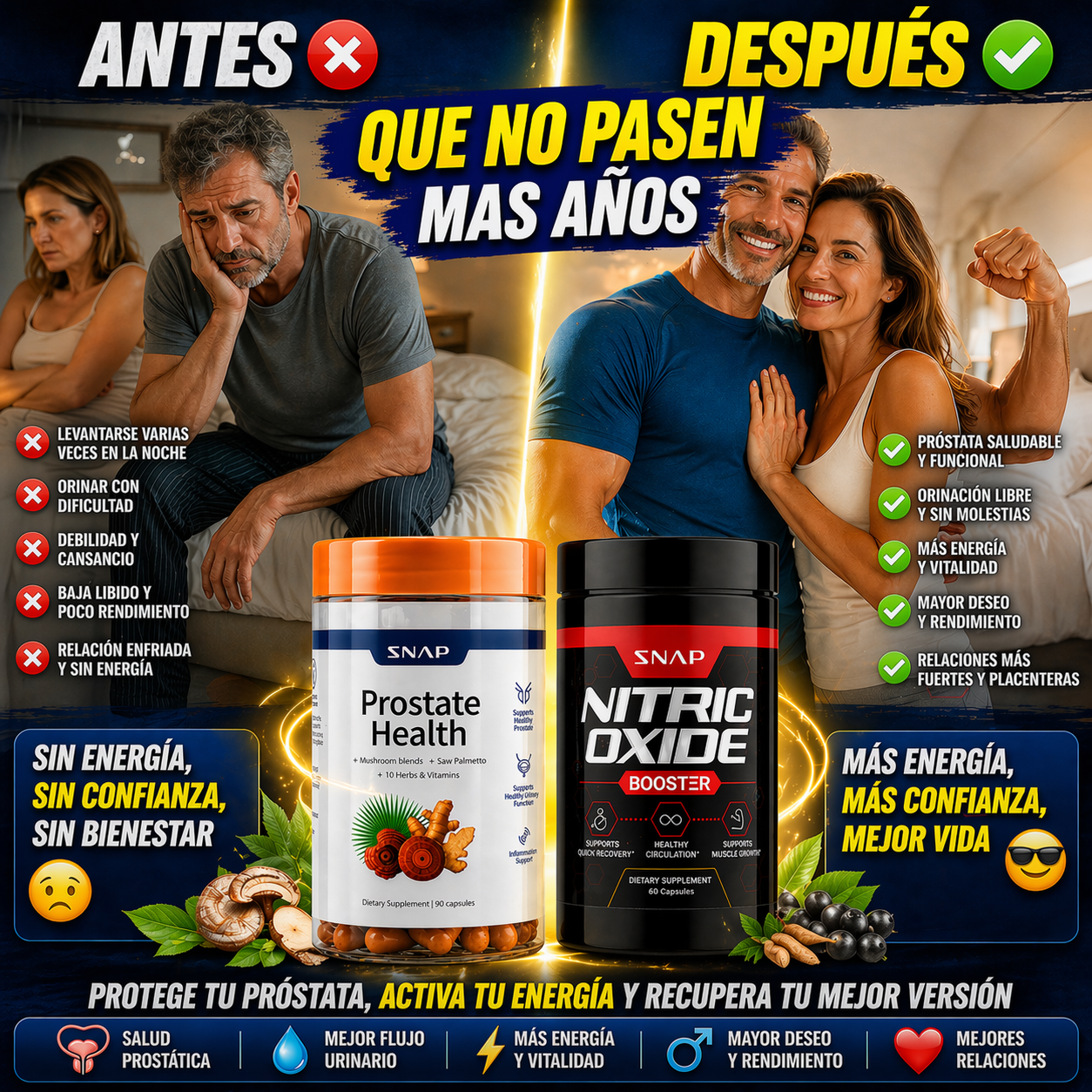COMBO DUO POTENTE - PROSTATE & NITRIC