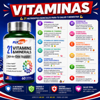 21 VITAMINAS - 60 CAPSULAS