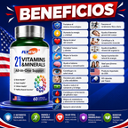 21 VITAMINAS - 60 CAPSULAS