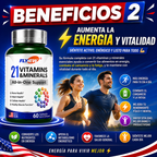 21 VITAMINAS - 60 CAPSULAS