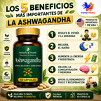 ASHWAGANDHA - 60 CAPSULAS