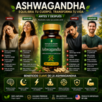 ASHWAGANDHA - 60 CAPSULAS