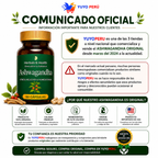 ASHWAGANDHA - 60 CAPSULAS