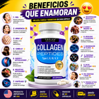 COLLAGEN PEPTIDES 5 TIPOS - 90 CAPSULAS