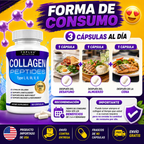 COLLAGEN PEPTIDES 5 TIPOS - 90 CAPSULAS