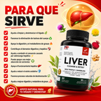 LIVER CLEANSE & DETOX - 60 CAPSULAS