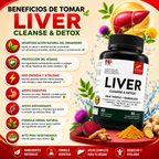 LIVER CLEANSE & DETOX - 60 CAPSULAS
