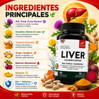 LIVER CLEANSE & DETOX - 60 CAPSULAS