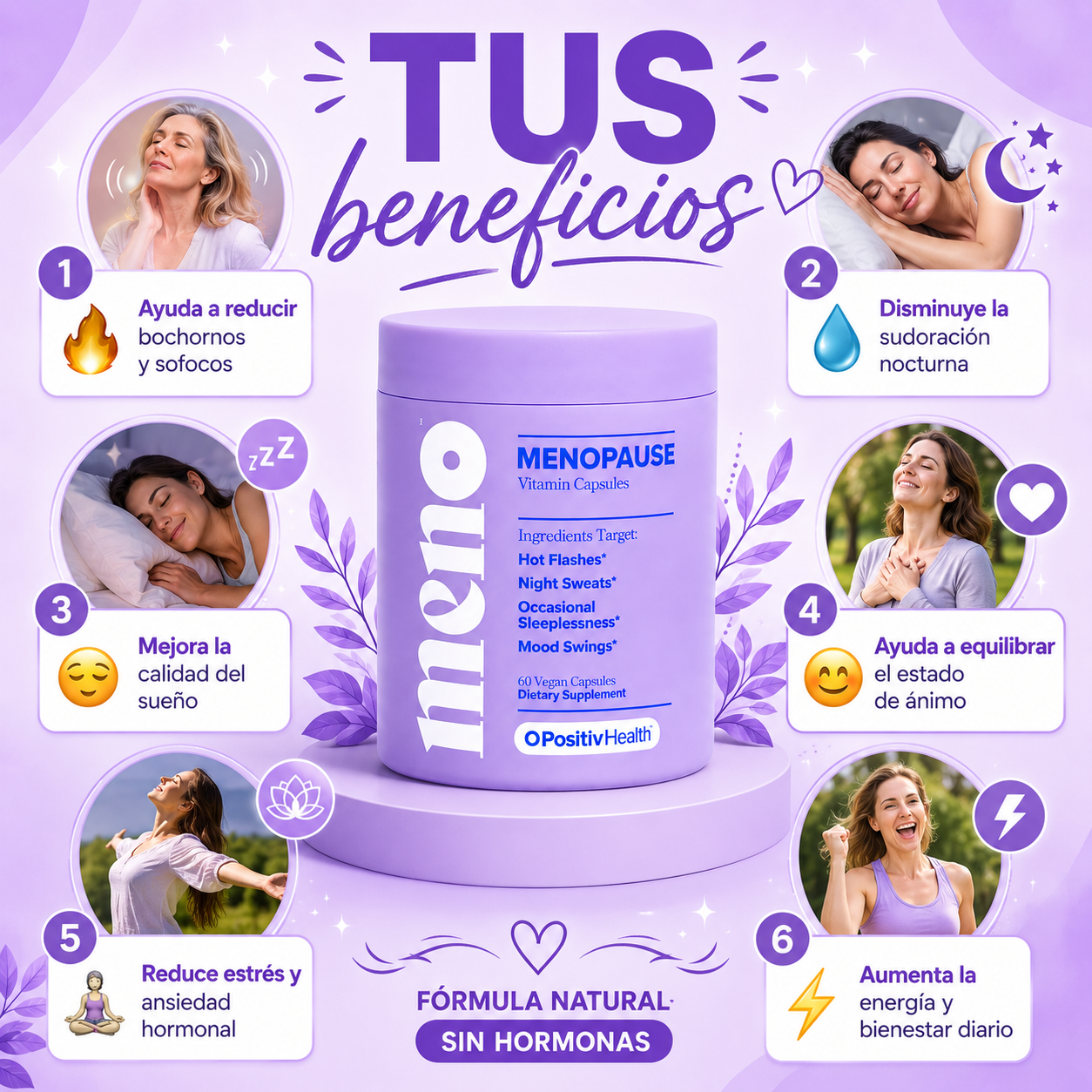 MENO PARA MUJERES - 60 CAPSULAS