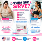 CREATINA PARA MUJERES - EN POLVO
