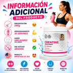 CREATINA PARA MUJERES - EN POLVO