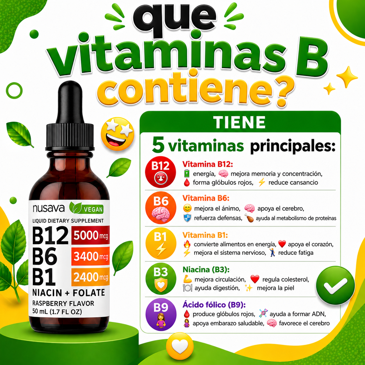 VITAMINA B COMPLEX - CAJA 2 FRASCOS