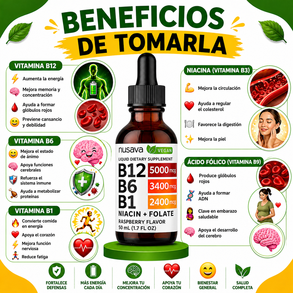 VITAMINA B COMPLEX - CAJA 2 FRASCOS