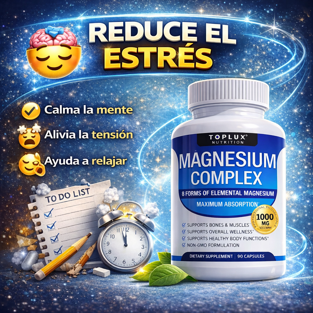 MAGNESIUM COMPLEX 8 EN 1 - 90 CAPSULAS