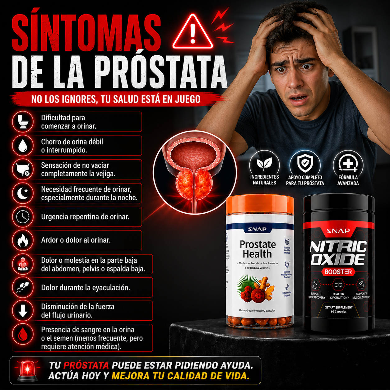 COMBO DUO POTENTE - PROSTATE & NITRIC